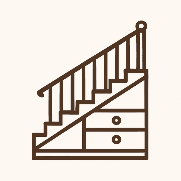Meuble escalier sur mesure 